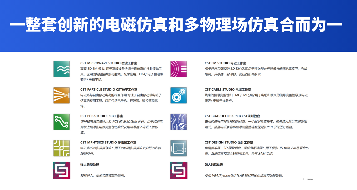 CST电磁仿真代理